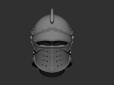 Medieval Soldier Helmet – Wearable 