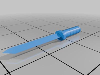 Combat Knife (Old Gi joe based)