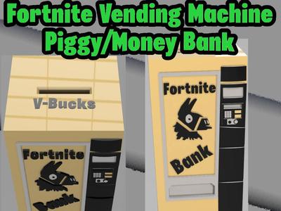 Fortnite Vending Machine Piggy/Money Bank