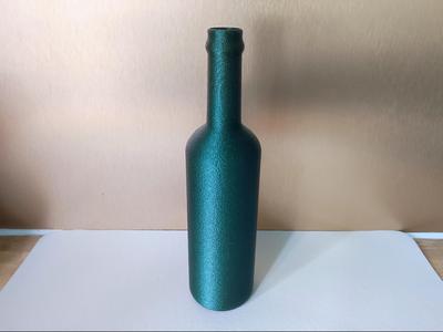Wine bottle vase