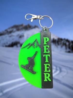 Snowboard Bag Tag
