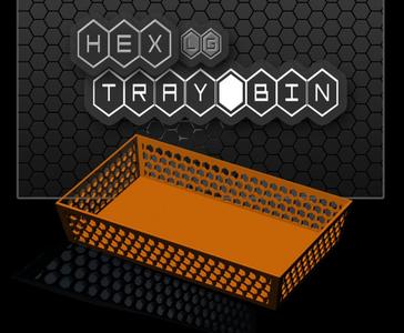 Hex Tray / Bin  Large