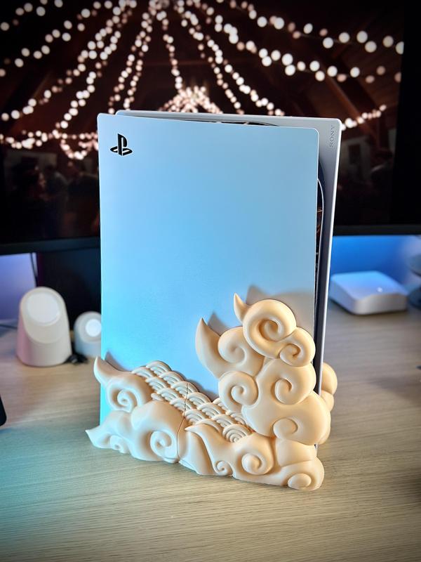 Cloud Stand Playstation 5 Disc Edition - Print-in-Place