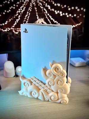 Cloud Stand Playstation 5 Disc Edition - Print-in-Place