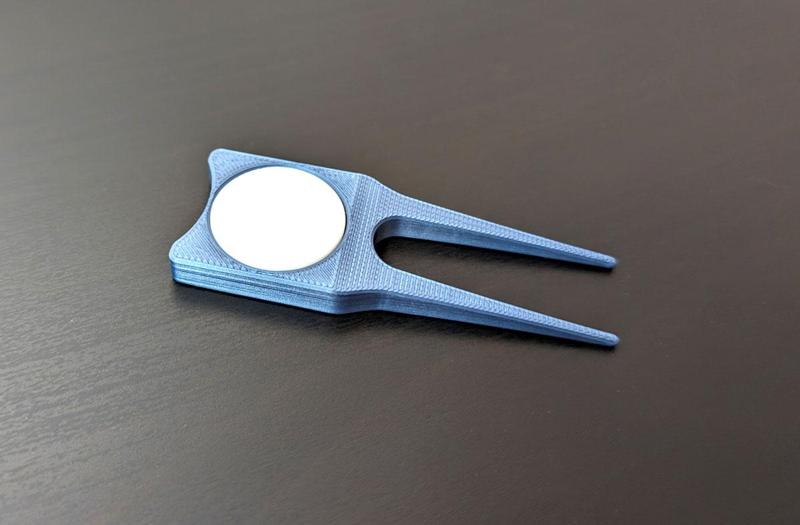 Golf Ball Marker & Divot Repair Tool