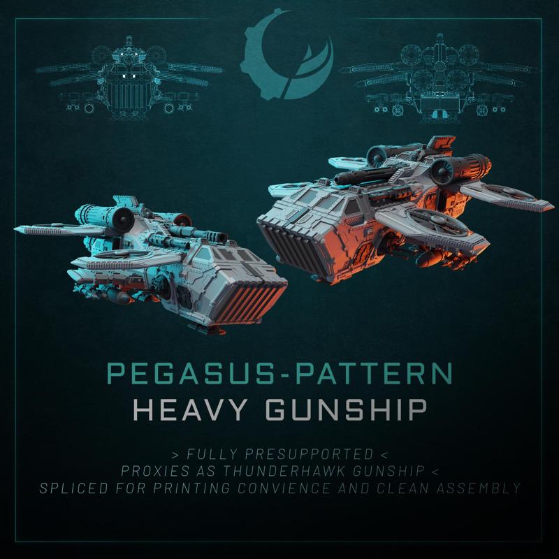 Pegasus-Pattern Heavy Gunship