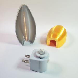 Classic Christmas Bulb Decorative Nightlight Shade