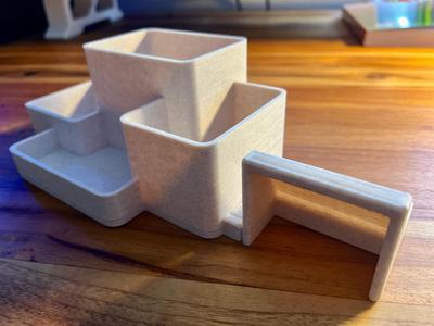 Desk Organizer with switchable Games