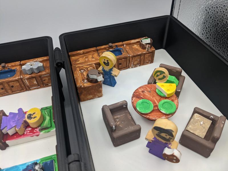 Complete Travel Doll House (Magnetic)