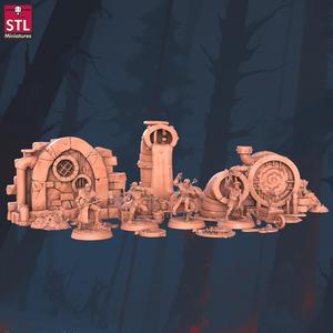 Sewers Workers Set