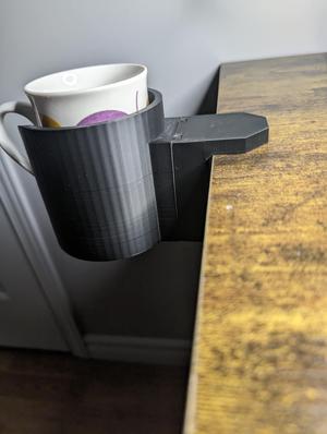 Desk Mounted Cup Holder