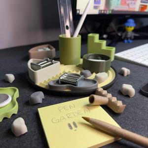 PEN GARDEN - ZEN GARDEN OBJECT HOLDER