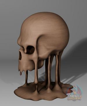 Melting Skull