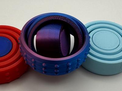 Fidget Gyro with Center Spinner