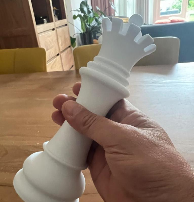 King and Queen salt and pepper mill