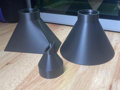 Fonday Desiccant Funnels and Spout (6lb Container)