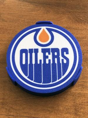 NHL - EDM Coaster and Holder Set