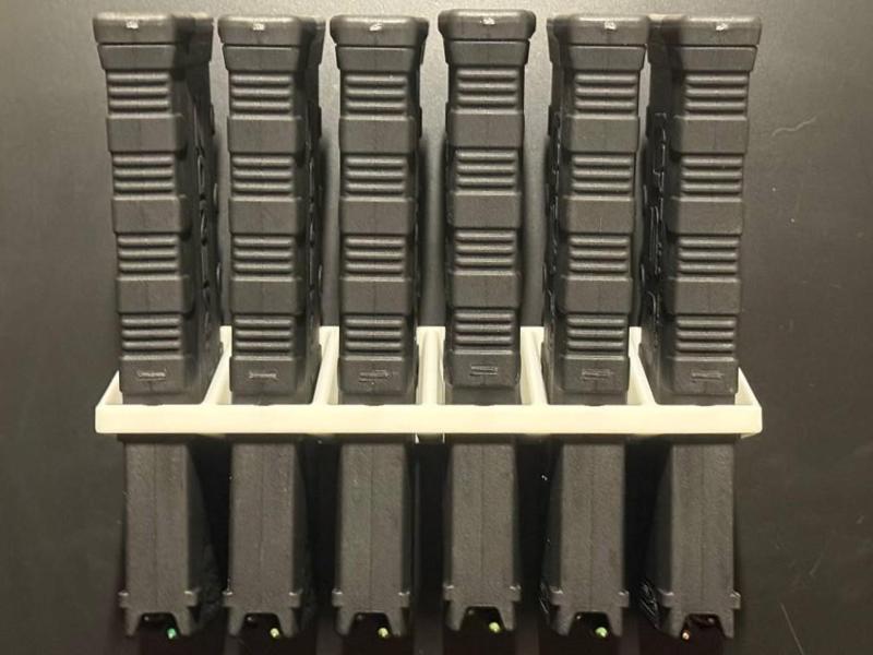 Modular AR-15 Magazine Rack V1 6 Slot
