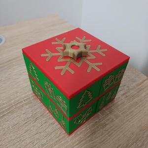 Christmas Box - 2x4 compartments 