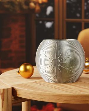 Snowflake Mini Vase & Organizer