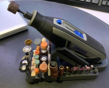 Dremel Stand and Bit Holder
