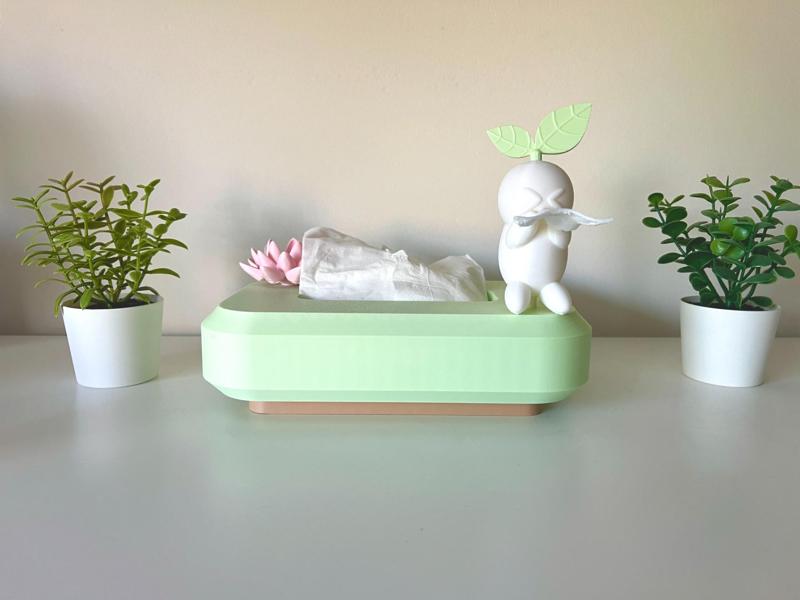 Springtime Tissue Box
