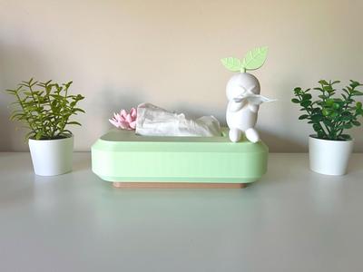 Springtime Tissue Box