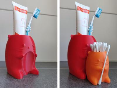 Toothbrush Holder | No Supports