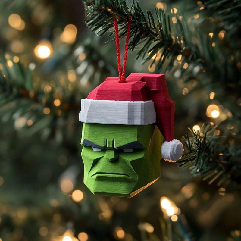 Hulk Christmas Tree Ornament