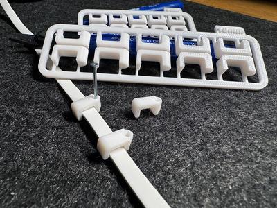 Flat Cable Clip - Kit Card