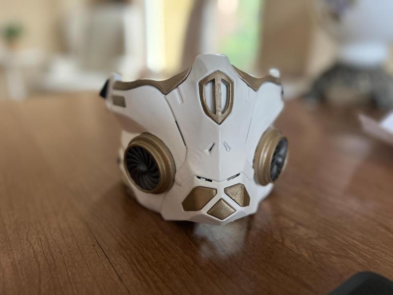 All parts, single print, Military Cyberpunk Mask 