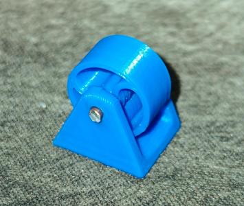 Small caster wheel