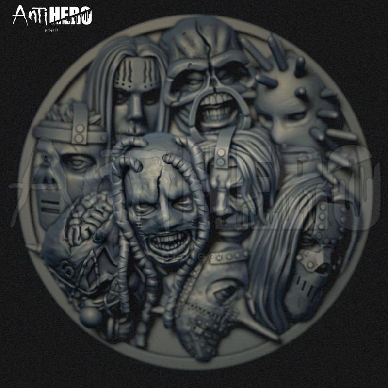 Slipknot Relief Art