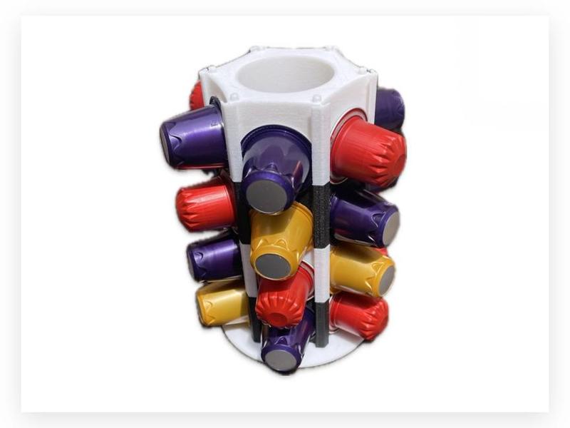 Modular Nespresso Coffee Capsule Tower