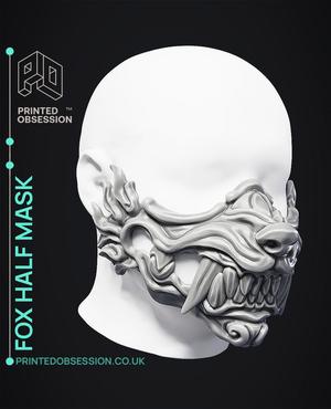 Fox Half Mask