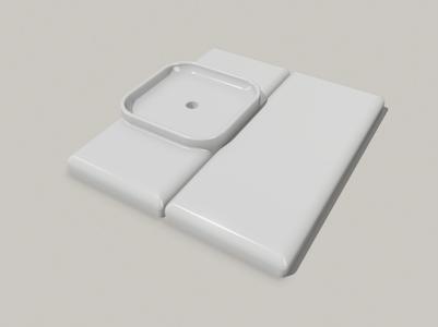 Magnetic Light Switch Cover 2 + IKEA Button Holder