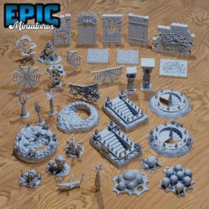 Underdark Scatter / Dark Decoration Items / Tunnel Dungeon Equipment / Cavern Area Theme / Abyss Encounter