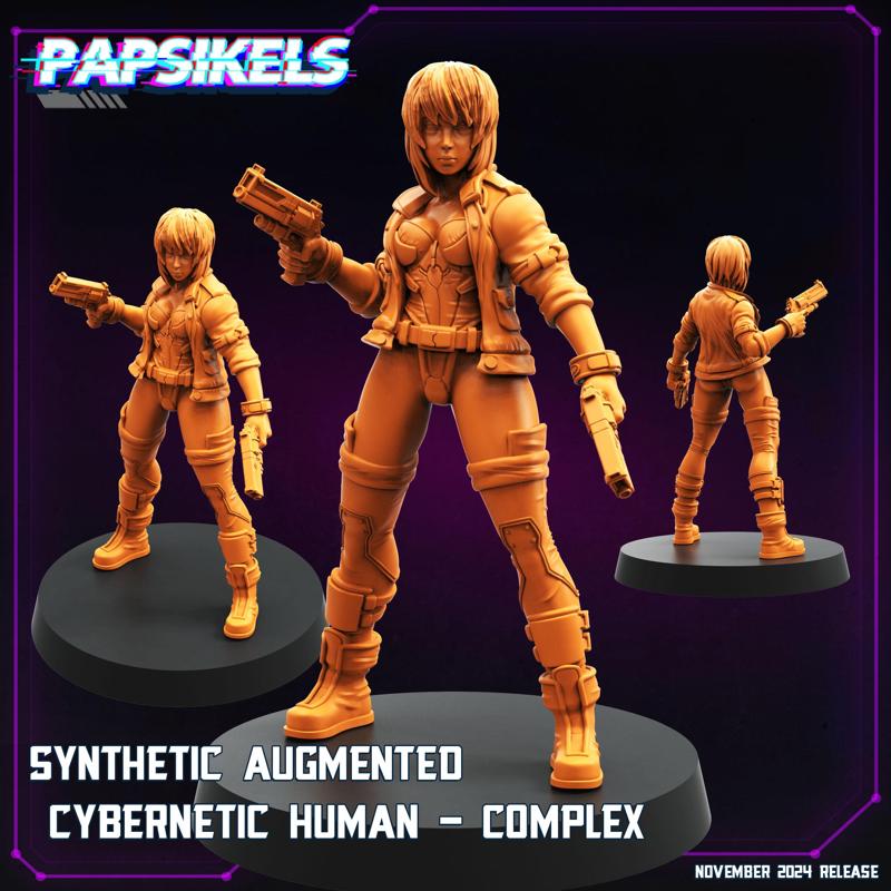 SYNTHETIC AUGMENTED CYBERNETIC HUMAN SET