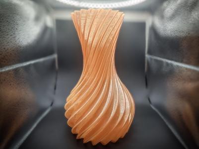 Modern Big Spiral Vase