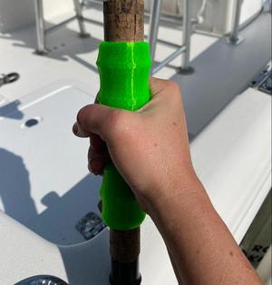Multipurpose TPU Pole or Rod Grip For Fishing Gear