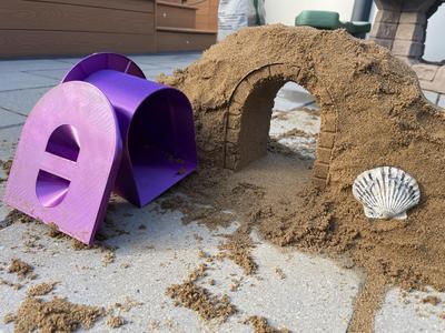 Sand Castle Gate/Arch/tunnel Form