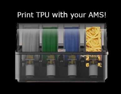 CAPXL AMS Mod - Print TPU/Flex ≥85A on your AMS