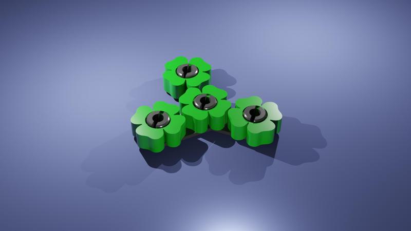 Remix of Fidget toy - now w Shamrocks! #StPatricksRemix