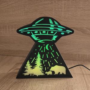 UFO Abduction LED Lamp