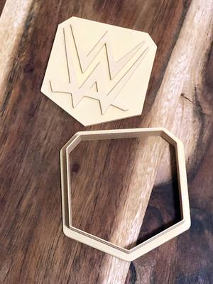 WWE Cookie Cutters and Stamps