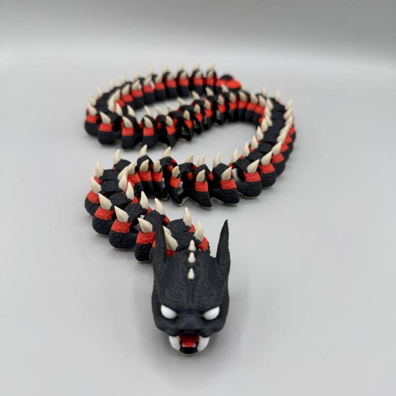 Shadow Fang Serpent - Articulating Dragon Snake 