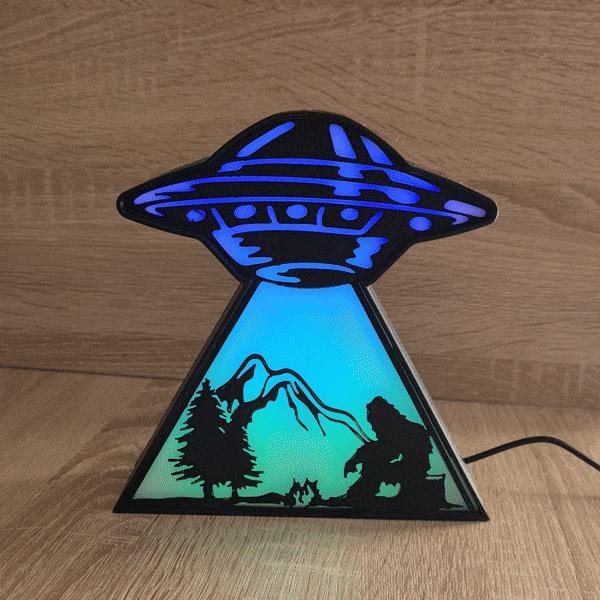 UFO Abduction LED Lamp