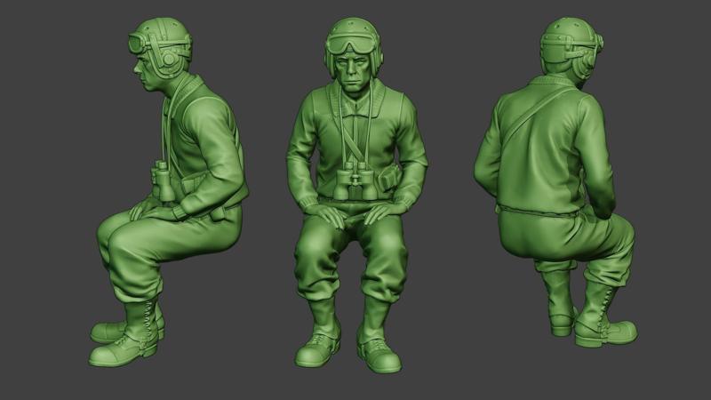 American Tank Crew unit ww2 Sit2 ATC1