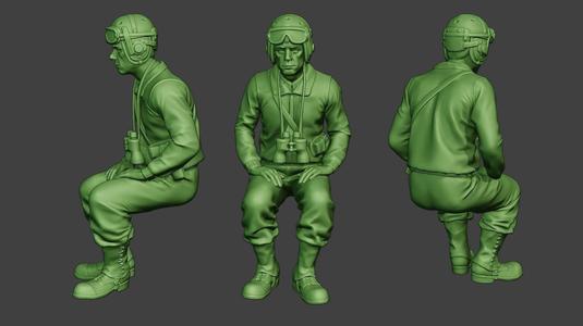 American Tank Crew unit ww2 Sit2 ATC1