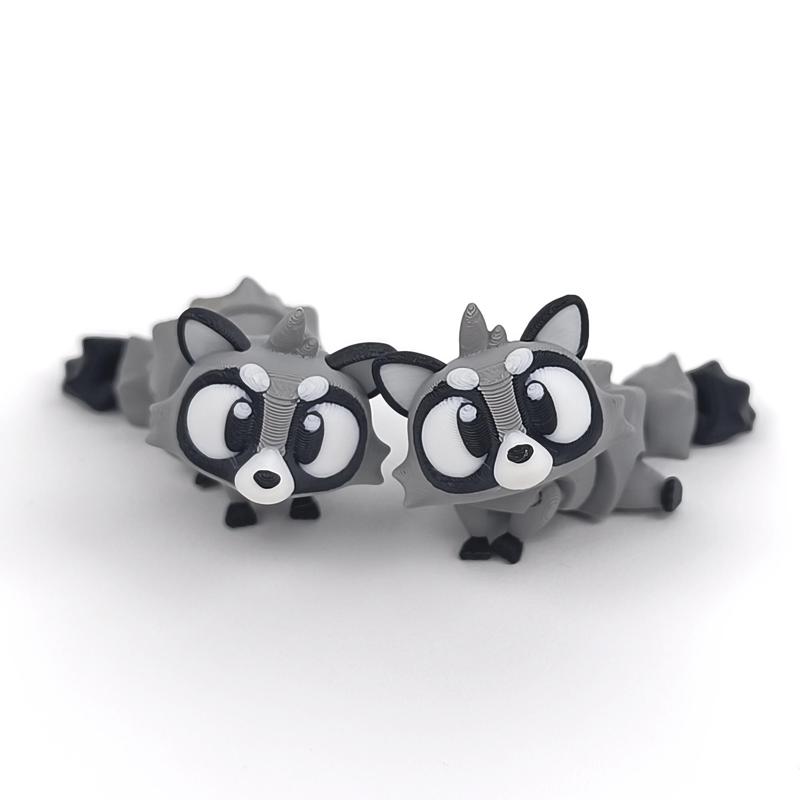 Flexi Raccoon Print-in-place